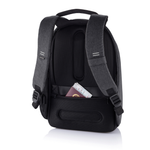 Bobby Hero Small, Anti-theft backpack Black, Black