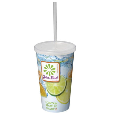 Branded Brite-Americano® 350 ml double-walled stadium cup