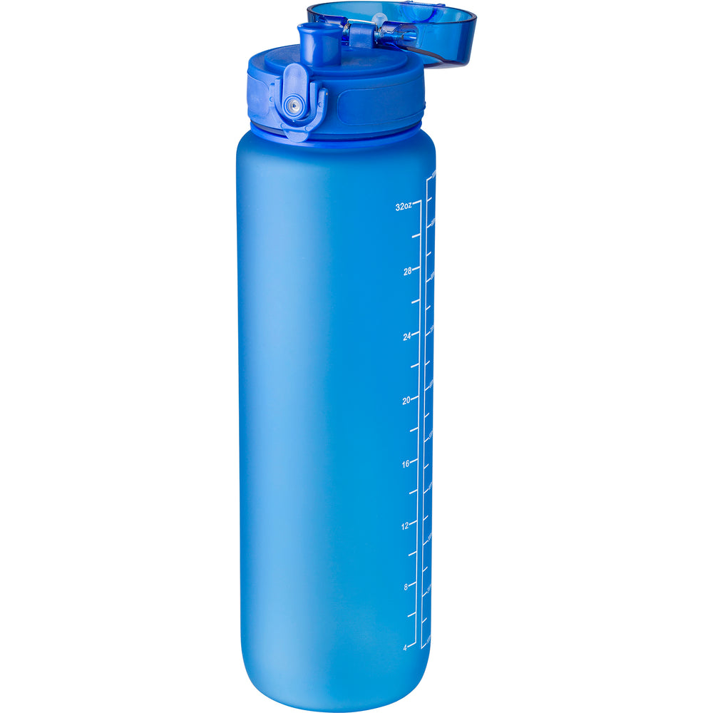 Branded Sergrim The Astro - RPET bottle with time markings (1000ml)