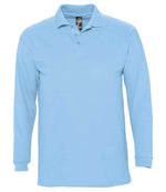 SOL'S Winter II Long Sleeve Cotton Piqué Polo Shirt