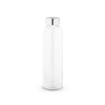 SOLER. Sublimation glass bottle and stainless steel cap 500 mL