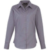 Premier Ladies Long Sleeve Poplin Blouse