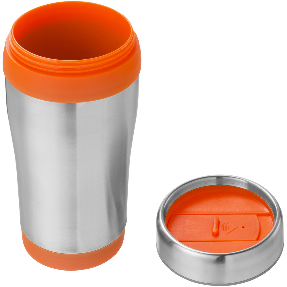Branded Elwood 410 ml insulated tumbler