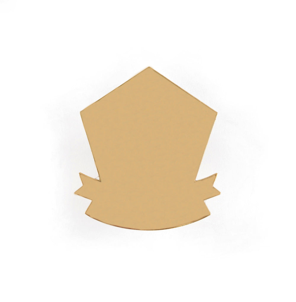 Branded Large Metal Badge