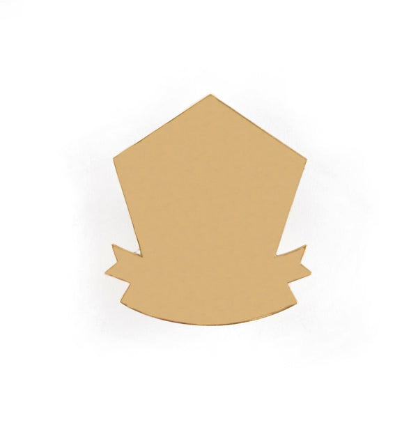 Branded Large Metal Badge
