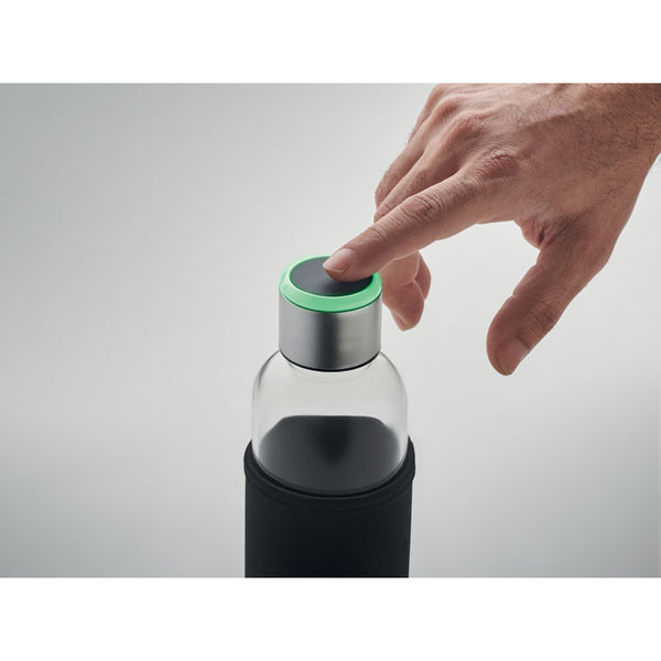 Glass bottle sensor reminder