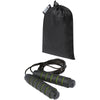Branded Austin soft skipping rope in recycled PET pouch