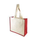 Kongoni Jute & Canvas Bag