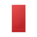 Towel organic cotton 100x50cm Red