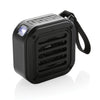 Branded 3W RCS recycled plastic wireless sunwave solar speaker
