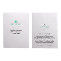Seed Pack in White Paper Envelope