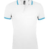 SOL'S Pasadena Tipped Cotton Piqué Polo Shirt