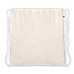 105gr/m² organic cotton drawstring bag