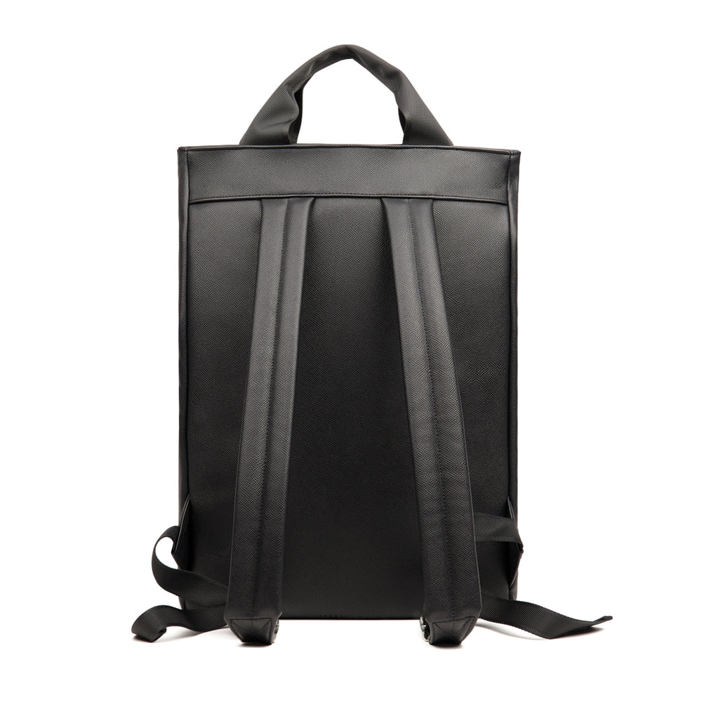 Branded VINGA Bermond RCS recycled PU backpack