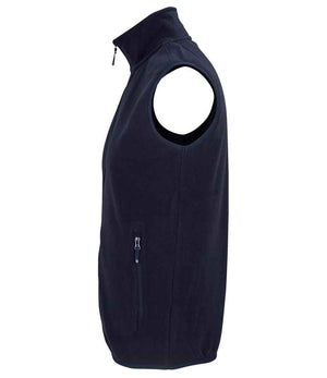 SOL'S Unisex Factor Recycled Micro Fleece Bodywarmer Navy