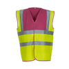 Yoko Hi-Vis Two Band and Braces Waistcoat