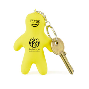 Person Shaped Stress Keyring