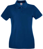 Fruit of the Loom Lady-Fit Premium Cotton Piqué Polo Shirt