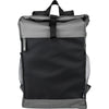The Yani - RPET polyester roll-top backpack.