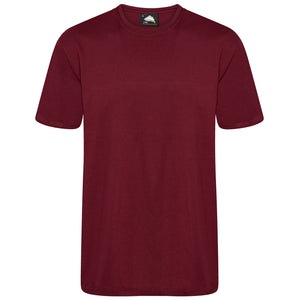 Orn Plover Premium T-Shirt Burgundy