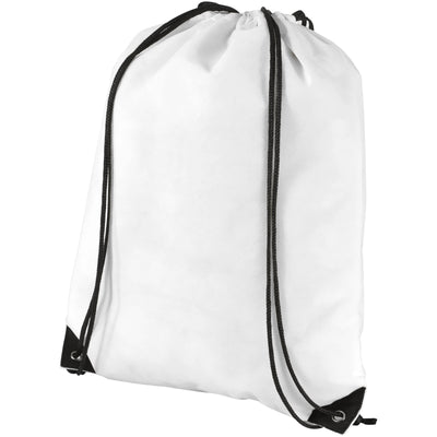 Branded Evergreen non-woven drawstring backpack 5L