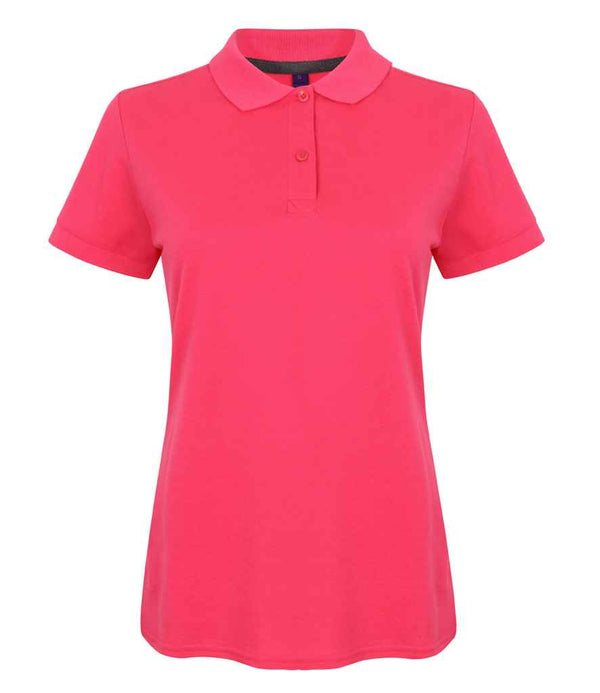 Henbury Ladies Modern Fit Cotton Piqué Polo Shirt