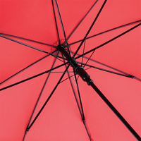 Fare Automatic Opening Umbrella with Plastic Crook Handle - 1000mm