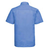 Russell Collection Short Sleeve Easy Care Poplin Shirt