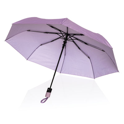Branded 21" Impact AWARE™ 190T mini auto open umbrella