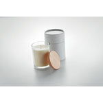 Branded Vanilla fragranced candle 8cm