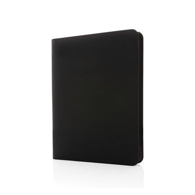 Branded Impact Aware™ deluxe 300D tech portfolio with zipper