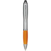 Nash stylus ballpoint with orange grip
