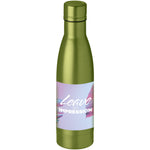 Branded Vasa 500 ml copper vacuum insulated water bottle