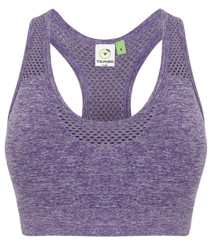 Tombo Ladies Seamless Crop Top