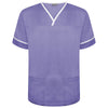 Behrens Contrast Trim Smart Scrub Top