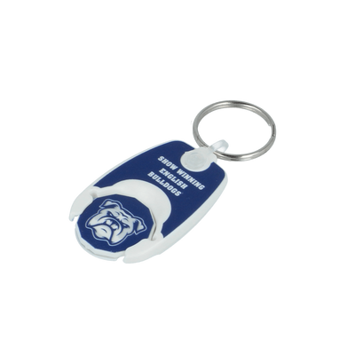 Pop Coin Trolley Keyring (1GBP)