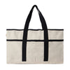 Branded VINGA Volonne AWARE™ recycled canvas beach bag