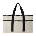 Branded VINGA Volonne AWARE™ recycled canvas beach bag