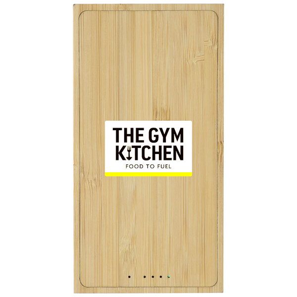 The Elz - Bamboo solar power bank (10000 mAh)