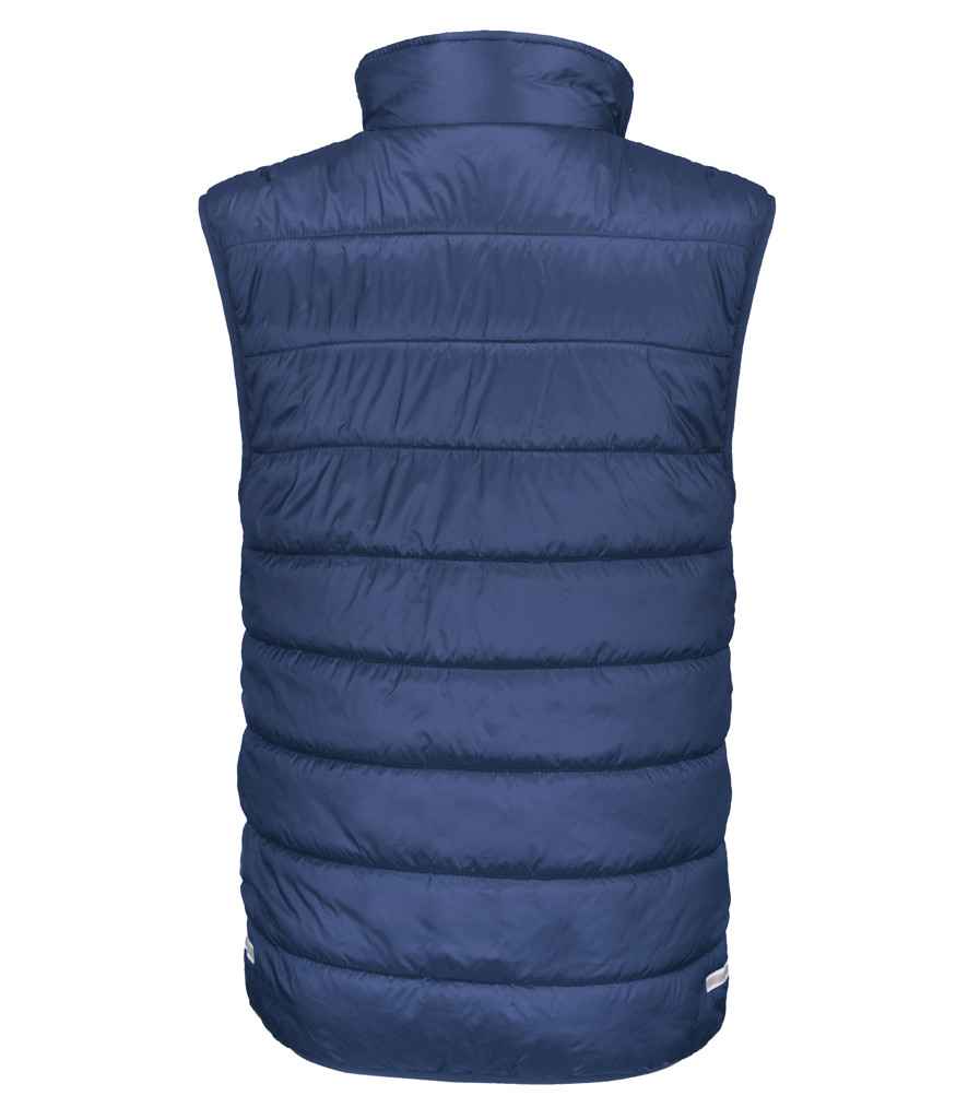 Result Core Kids Padded Bodywarmer Navy/Royal Blue
