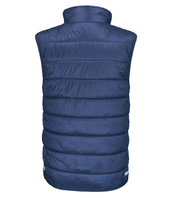 Result Core Kids Padded Bodywarmer Navy/Royal Blue