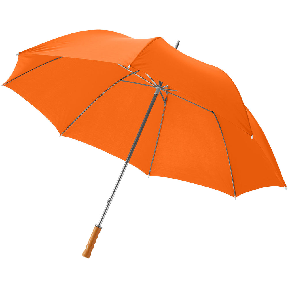 Branded Karl 30" golf umbrella with wooden handle