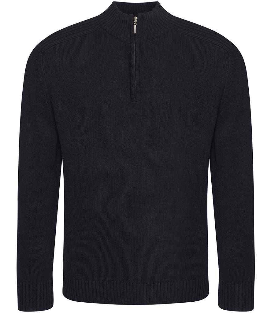 Branded Ecologie Unisex Wakhan Zip Neck Sustainable Sweater