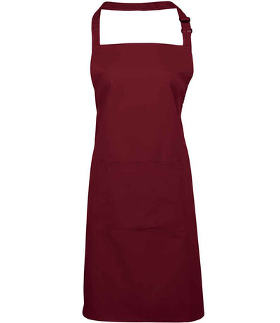 Premier 'Colours' Bib Apron with Pocket