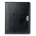Branded PU portfolio w/ 20 pages bloc