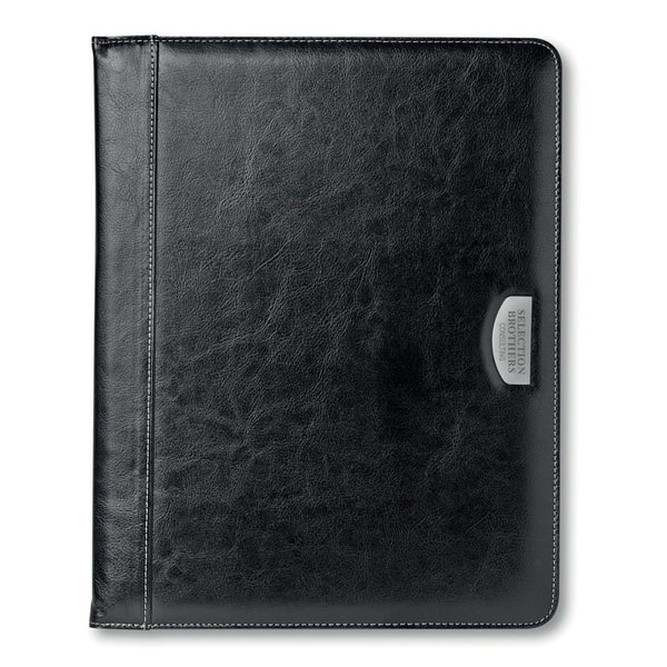 Branded PU portfolio w/ 20 pages bloc