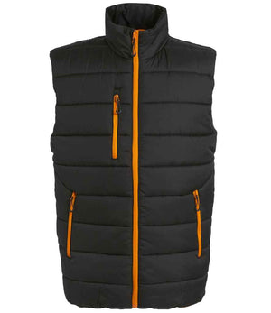Regatta Navigate Thermal Bodywarmer Black/Orange Pop