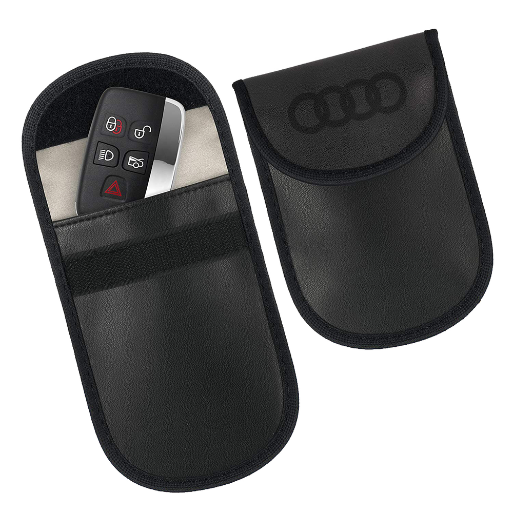 Branded Signal Blocking Car Key Pouch