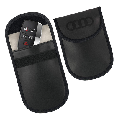 Branded Signal Blocking Car Key Pouch