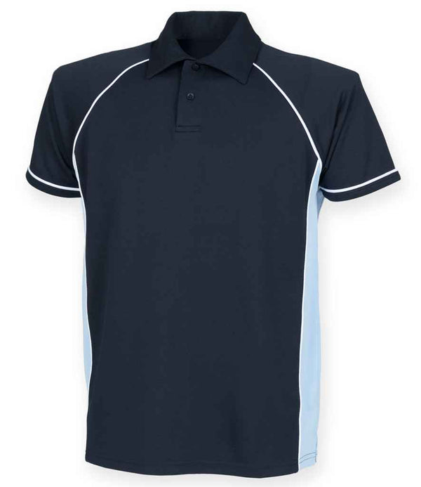 Finden and Hales Performance Piped Polo Shirt